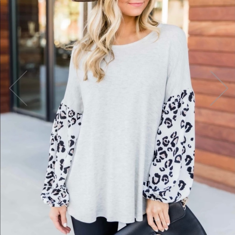 Pink Lily Safe in Your Heart Blouse